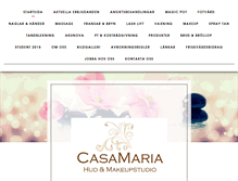 Tablet Screenshot of casa-maria.se